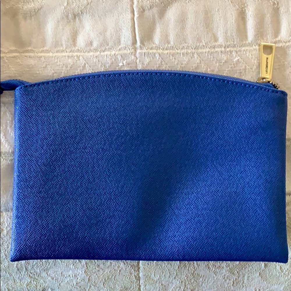Liz Claiborne make up bag blue